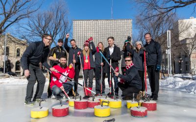 The Biz vs Mayor Bowman and his team of Olympians