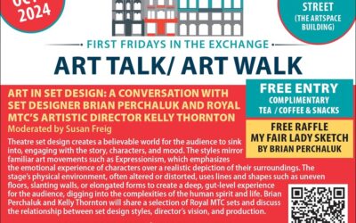 First Fridays Art Talk: Art in Set Design, with Set Designer Brian Perchaluk and Royal MTC’s Artistic Director Kelly Thornton